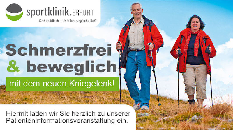 Neues Kniegelenk